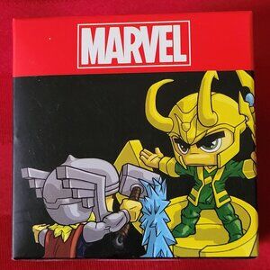 2017, MARVEL COLLECTOR SERIES, THOR VS. LOKI ACTION FIGURES, MINT IN PACKAGE!!!